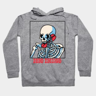 Dead Calling Skull Design Hoodie